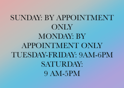 Synergy Pet Salon hours
